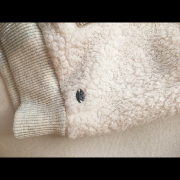 Crazy Fuzzy Jacket with black design! - Picture 3 of 6